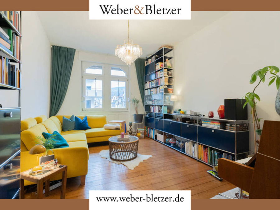 Charmante 4,5-Zimmerwohnung in bester Lage Heidelbergs, 69120 Heidelberg / Neuenheim, Etagenwohnung