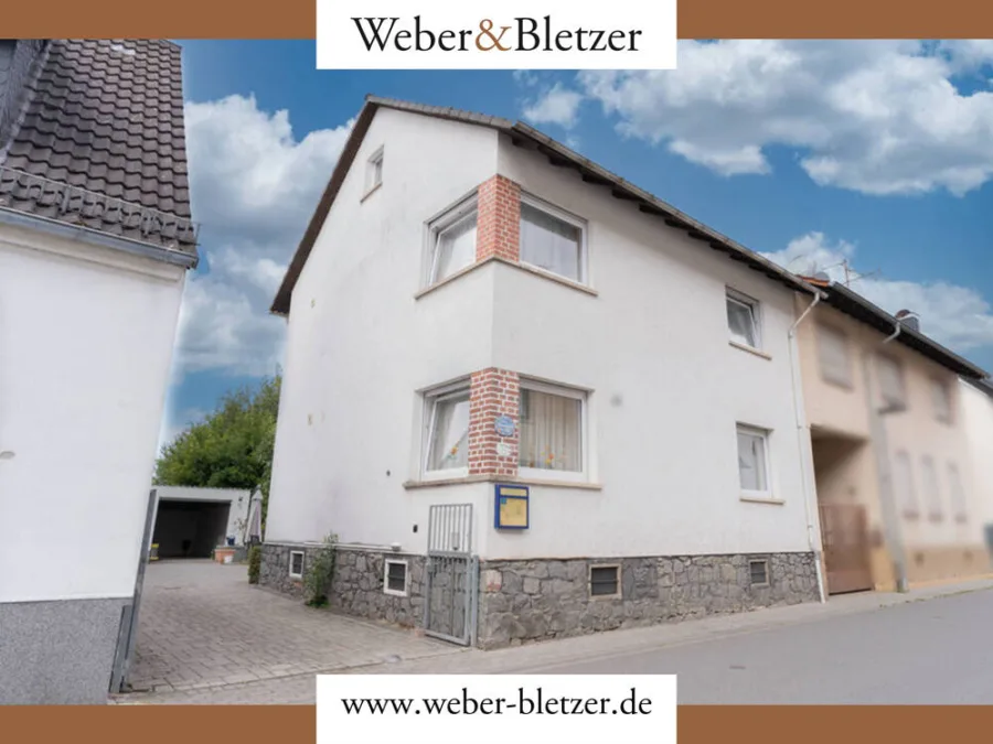 Charmantes Zweifamilienhaus mit Anbau und zusätzlichem Bauplatz(!!!), 69502 Hemsbach, Zweifamilienhaus
